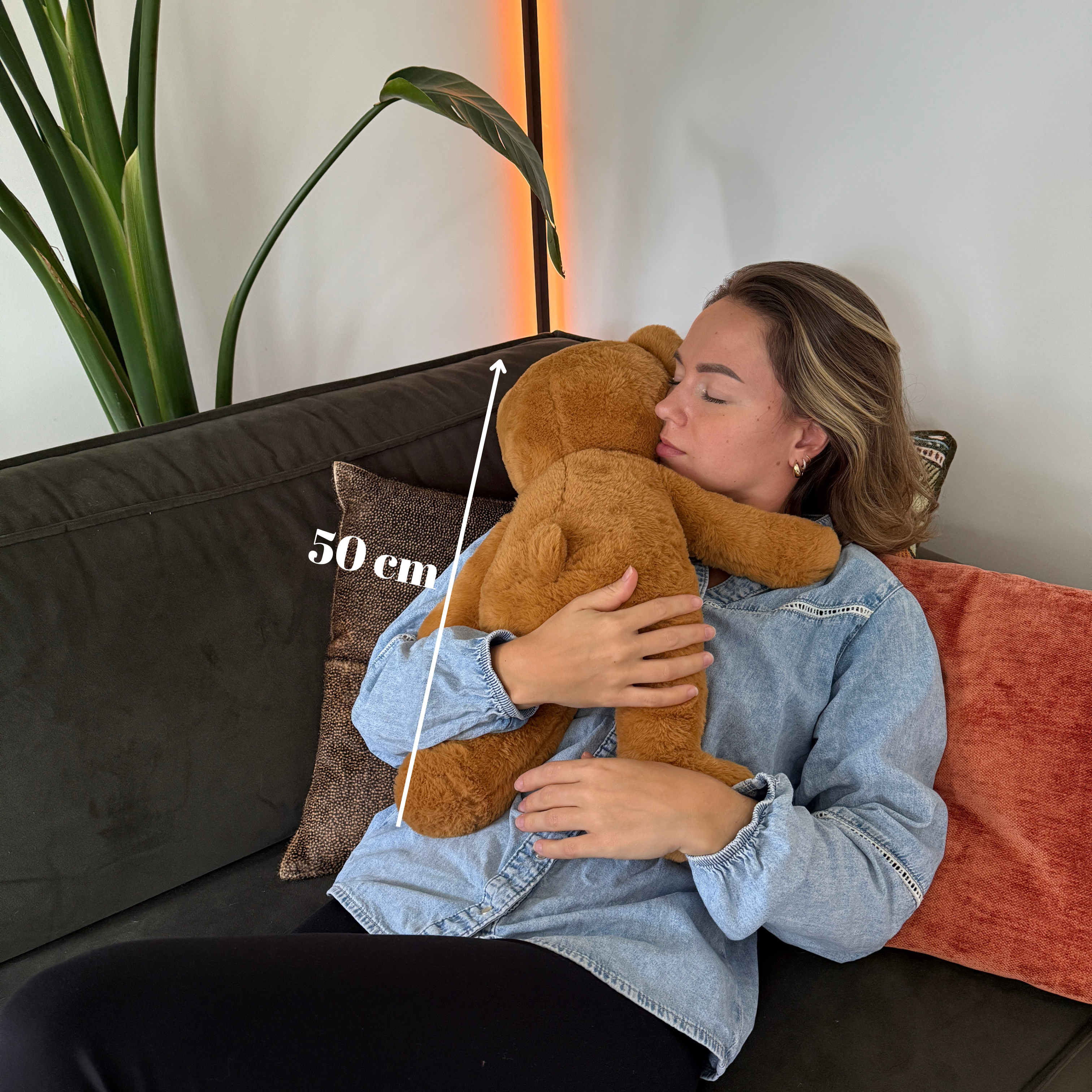 Verzwaringsknuffel Beer 2,2 kg + Gratis Pittenzakje