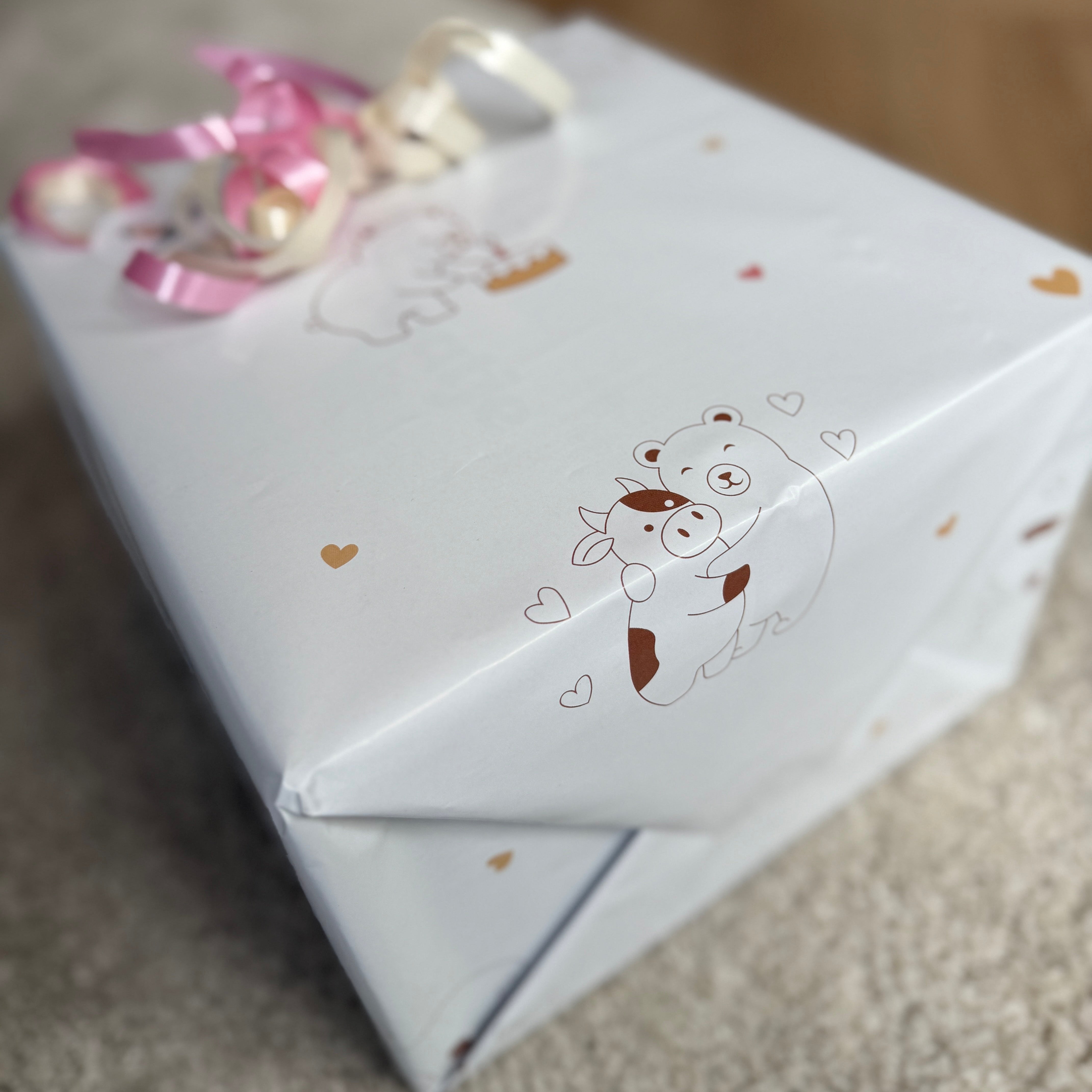 Ingepakt met Troostmaatje cadeaupapier 🎁