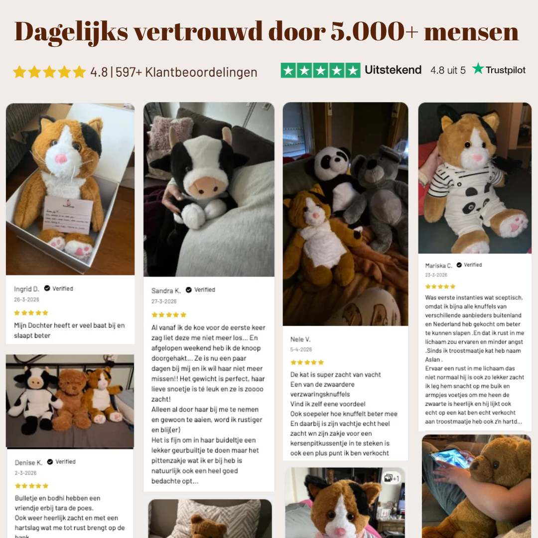 Troostmaatje beoordelingen, meer dan 5000 mensen gebruiken Troostmaatje elke dag naar volle tevredenheid.