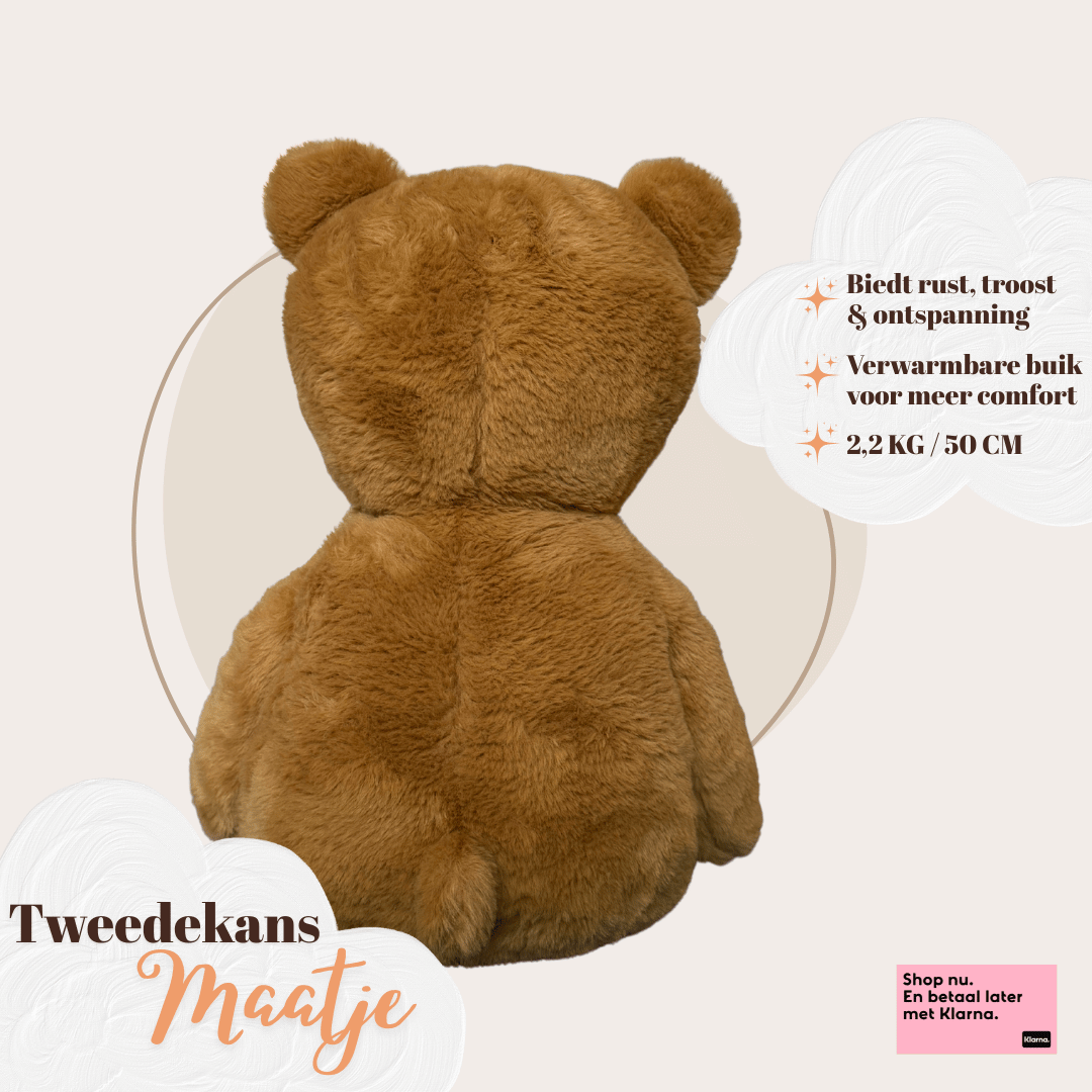 Verzwaringsknuffel Beer 2,2 kg - Tweedekans Maatje