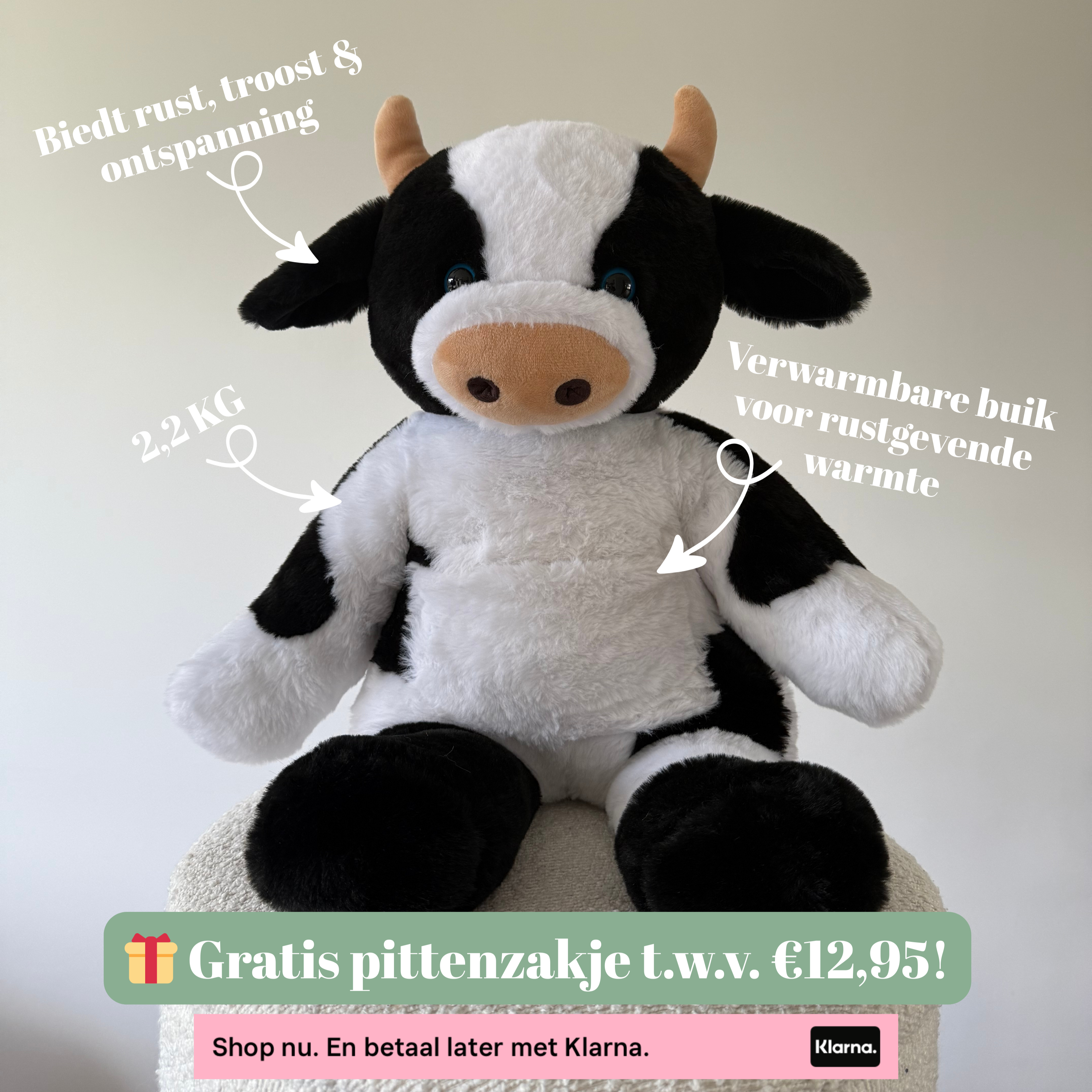 Troostmaatje verzwaringksnuffel Koe 2,2 kg