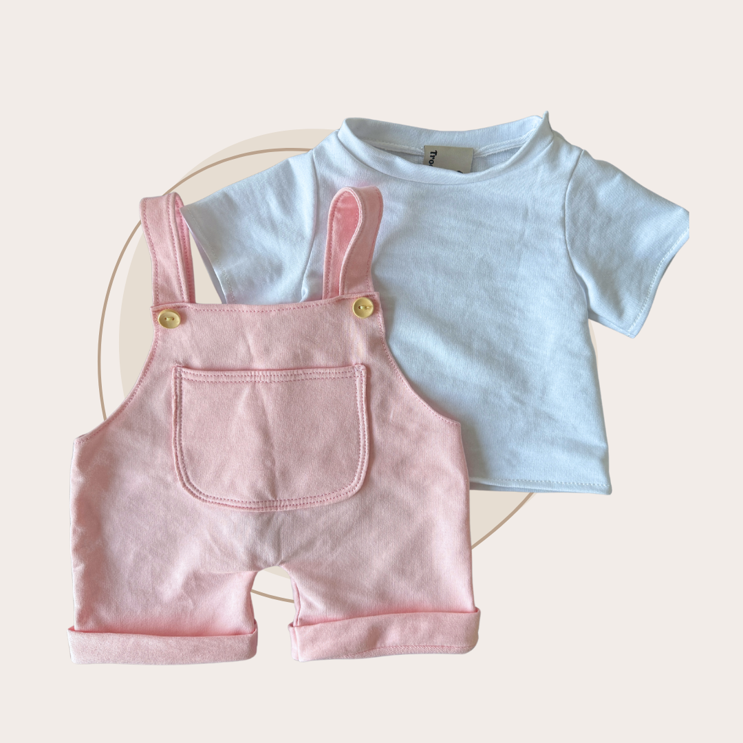 Troostmaatje Kledingbundel Roze & Blauw + Verwarmbaar Pittenzakje