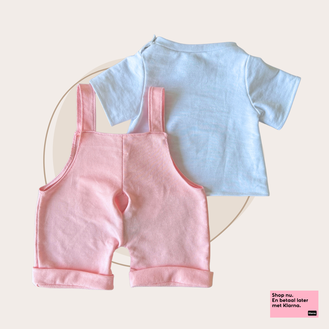 Troostmaatje Kledingset Roze - Broek & T-shirt