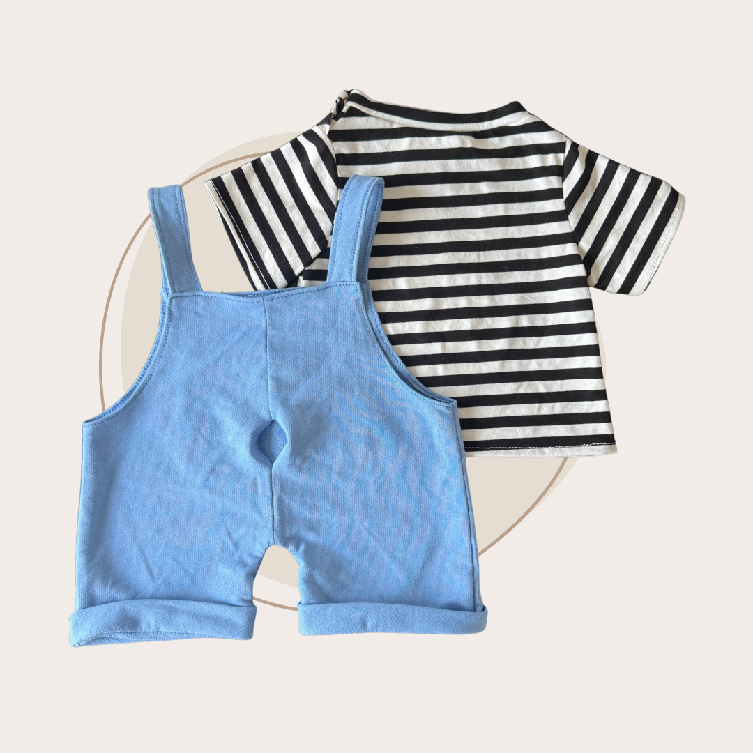 Troostmaatje Kledingbundel Roze & Blauw + Verwarmbaar Pittenzakje