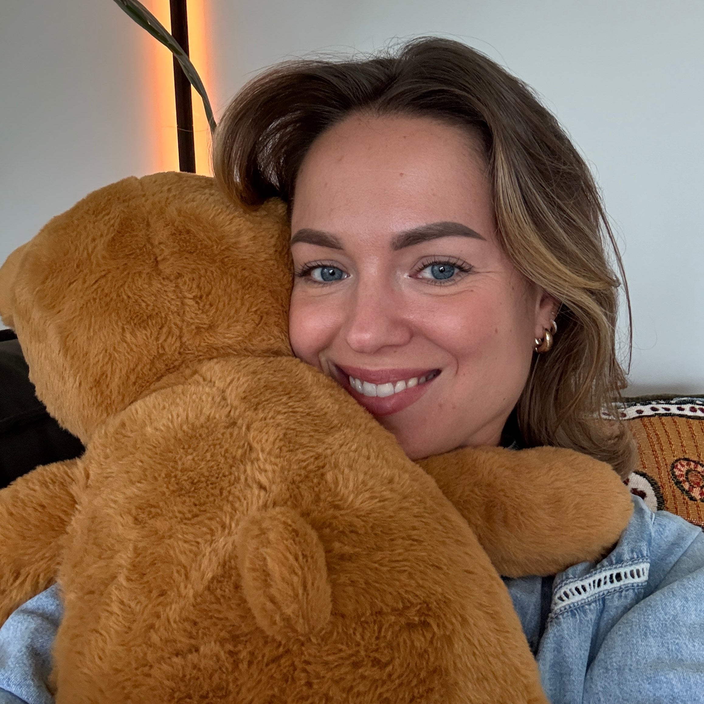 Verzwaringsknuffel Beer 2,2 kg + Gratis Pittenzakje