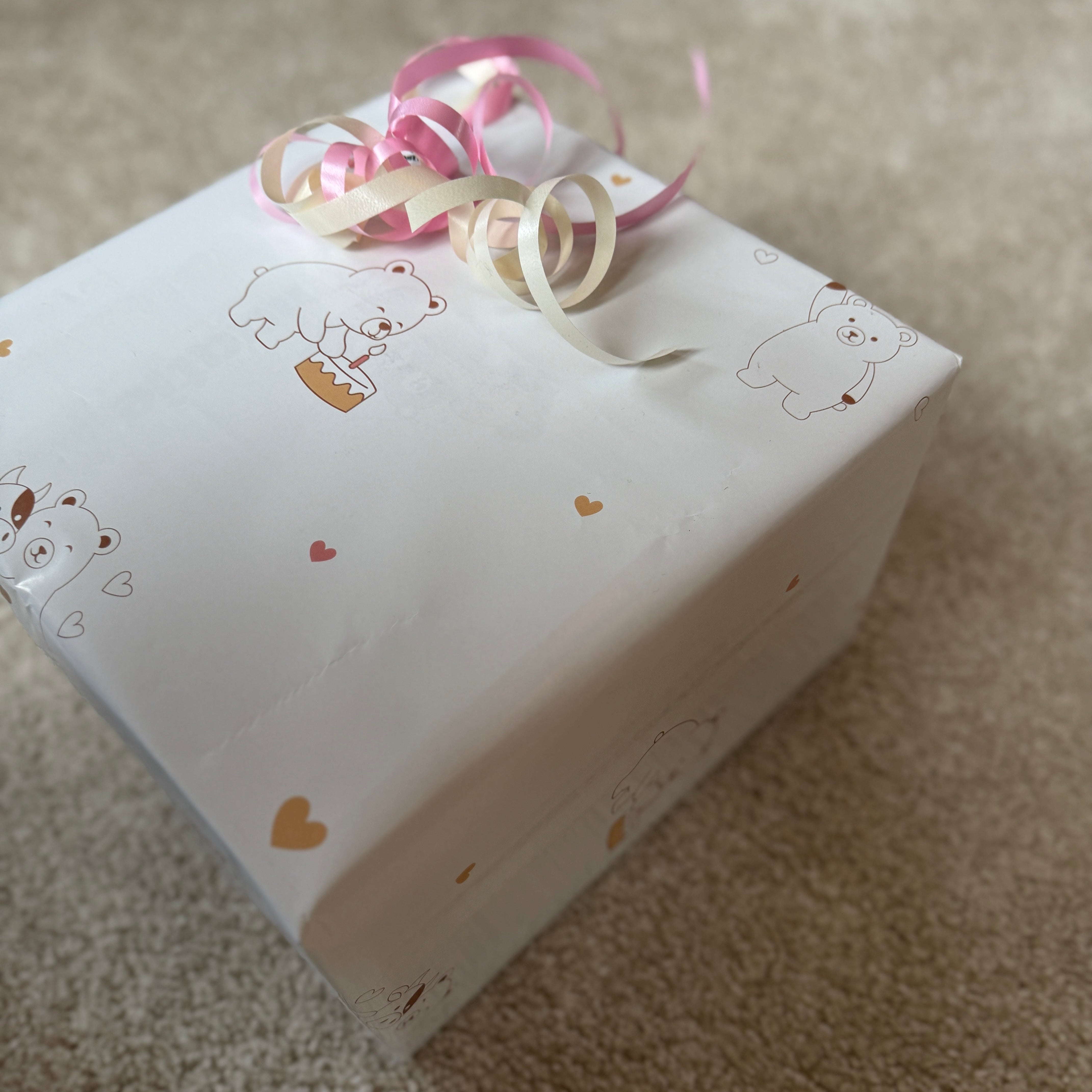 Ingepakt met Troostmaatje cadeaupapier 🎁
