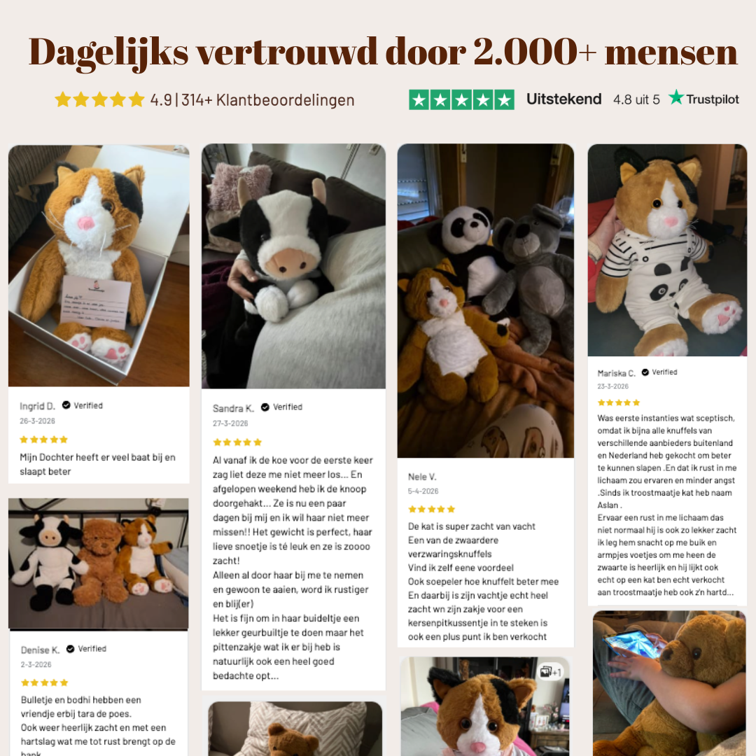 Troostmaatje beoordelingen, meer dan 2000 mensen gebruiken Troostmaatje elke dag naar volle tevredenheid.